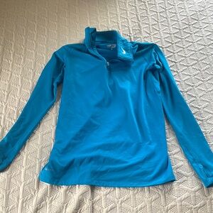 Nike Vibrant Blue Quarter-Zip Top